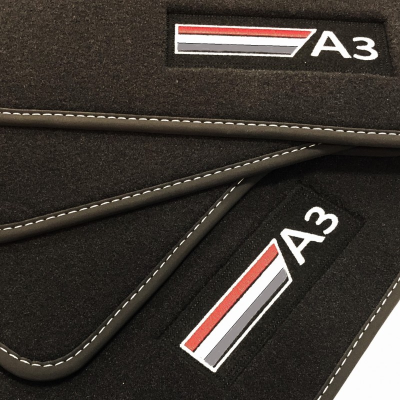 Conjunto de alfombrilla para maletero y alfombrillas para el interior del  coche TPE para: Audi A3 8V Sedan (09.2013-03.2020)